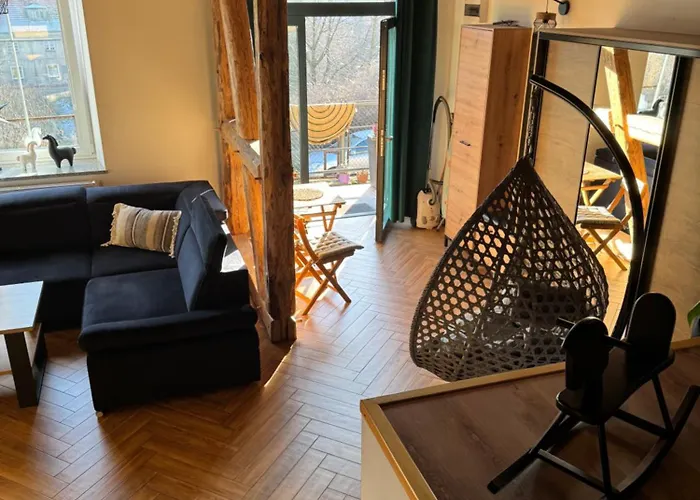 Apartmán Dawna Mleczarnia Loft Nowa Ruda